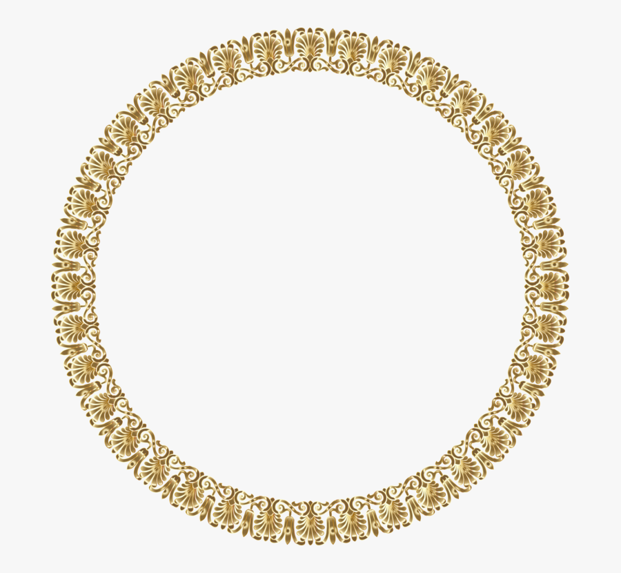 Bling Bling,chain,jewellery - Transparent Background Gold Oval Frame, Transparent Clipart