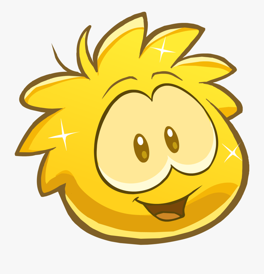 Golden Puffle Clipart , Png Download - Club Penguin Gold Puffle, Transparent Clipart