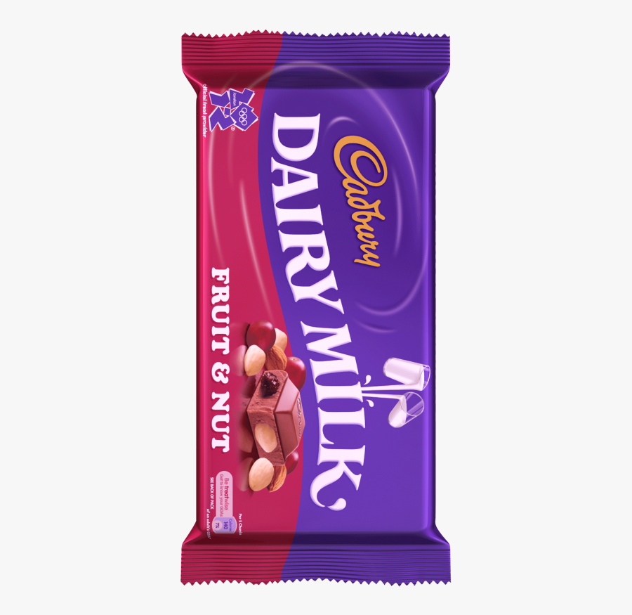 Cadbury Fruit & Nut Chocolate Png Image Free Download, Transparent Clipart