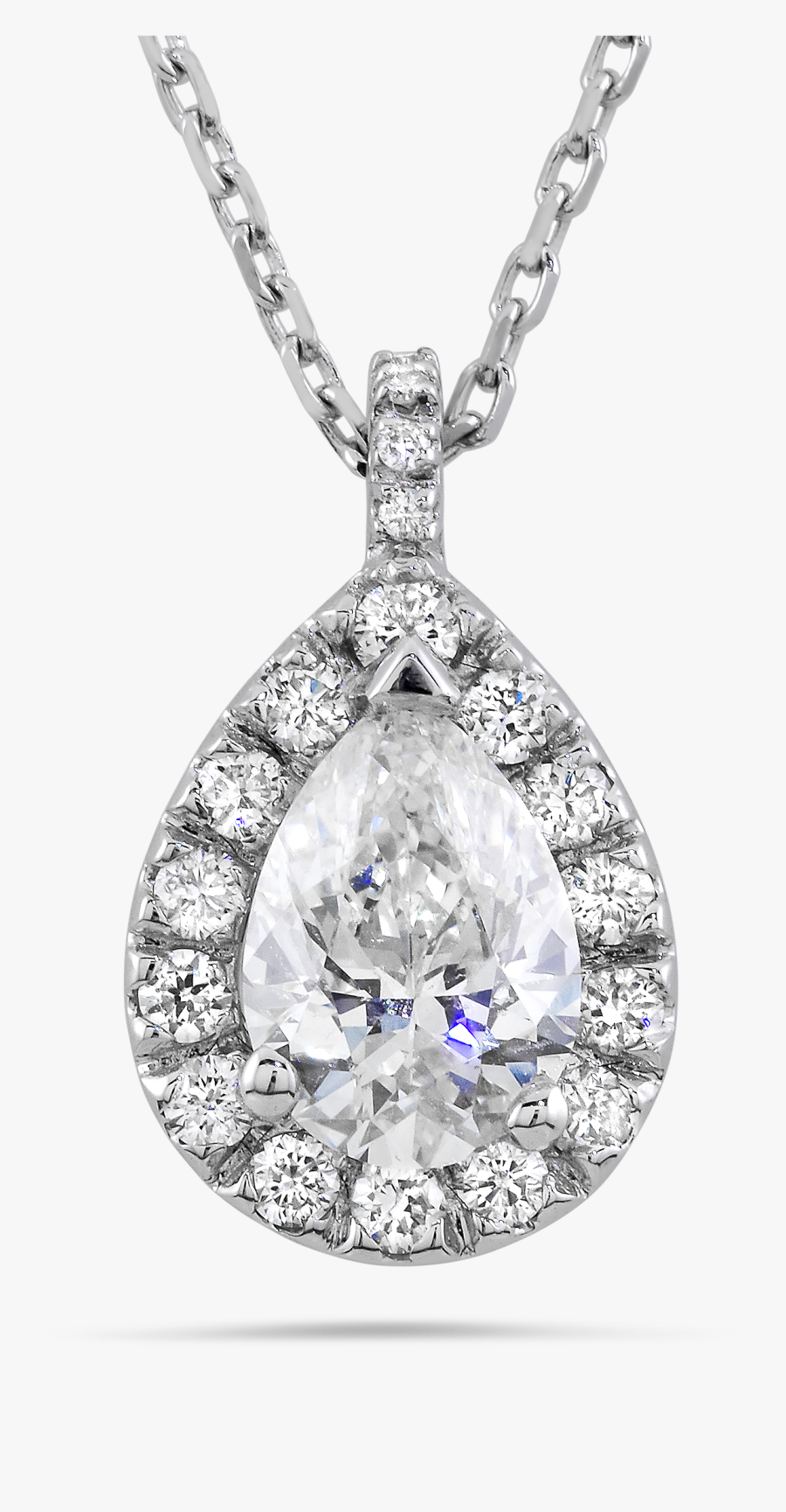 Jewel Clipart Bling - Diamond Necklace Pendant Png, Transparent Clipart