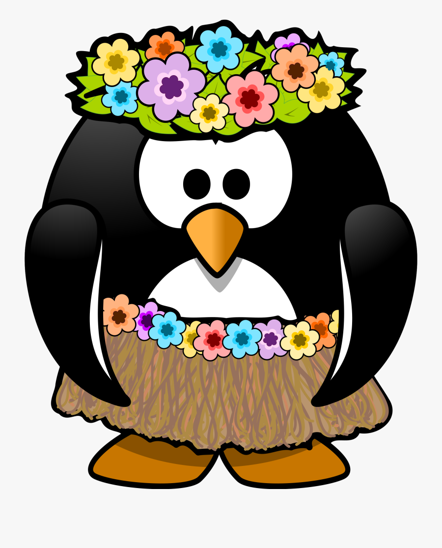 Lei Hawaiian Hawaii Volcano Clipart Clipart - Hawaiian Penguin, Transparent Clipart