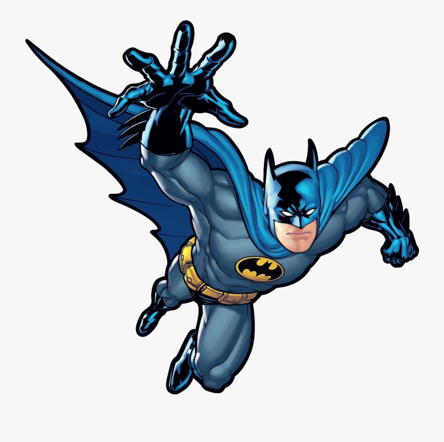 Batman 3d Clip Art Png - Batman Flying Cartoon, Transparent Clipart
