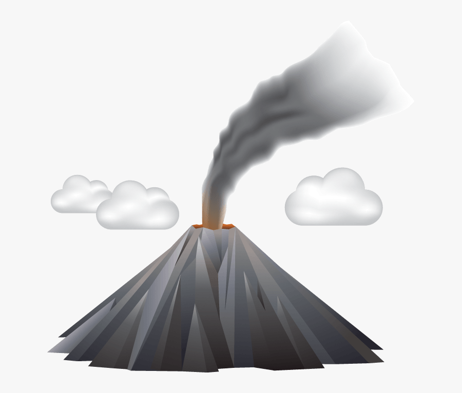 Stratovolcano, Transparent Clipart