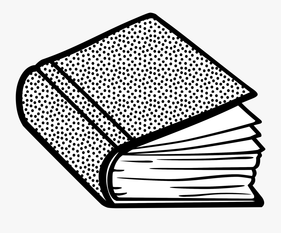 Buch Lineart Clipart - Book In Line Art, Transparent Clipart