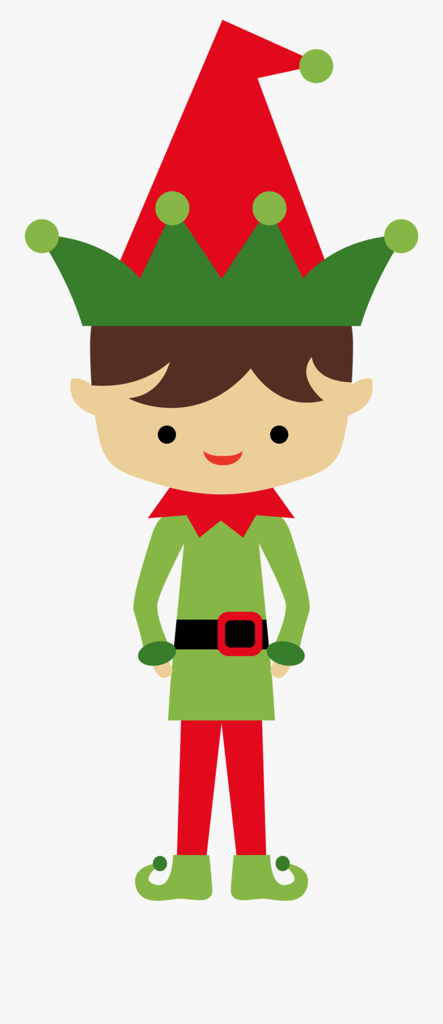 Transparent Natal Png - Simple Elf Clipart, Transparent Clipart