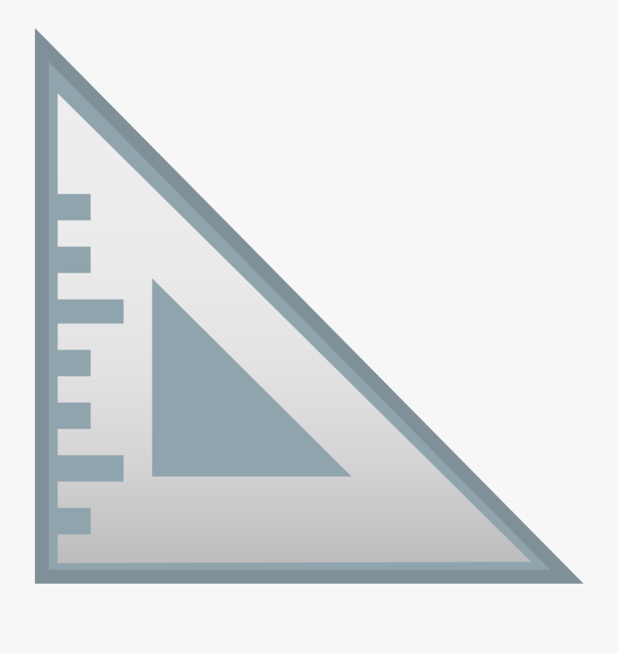 Icon Noto Emoji Objects - Emoji Ruler, Transparent Clipart