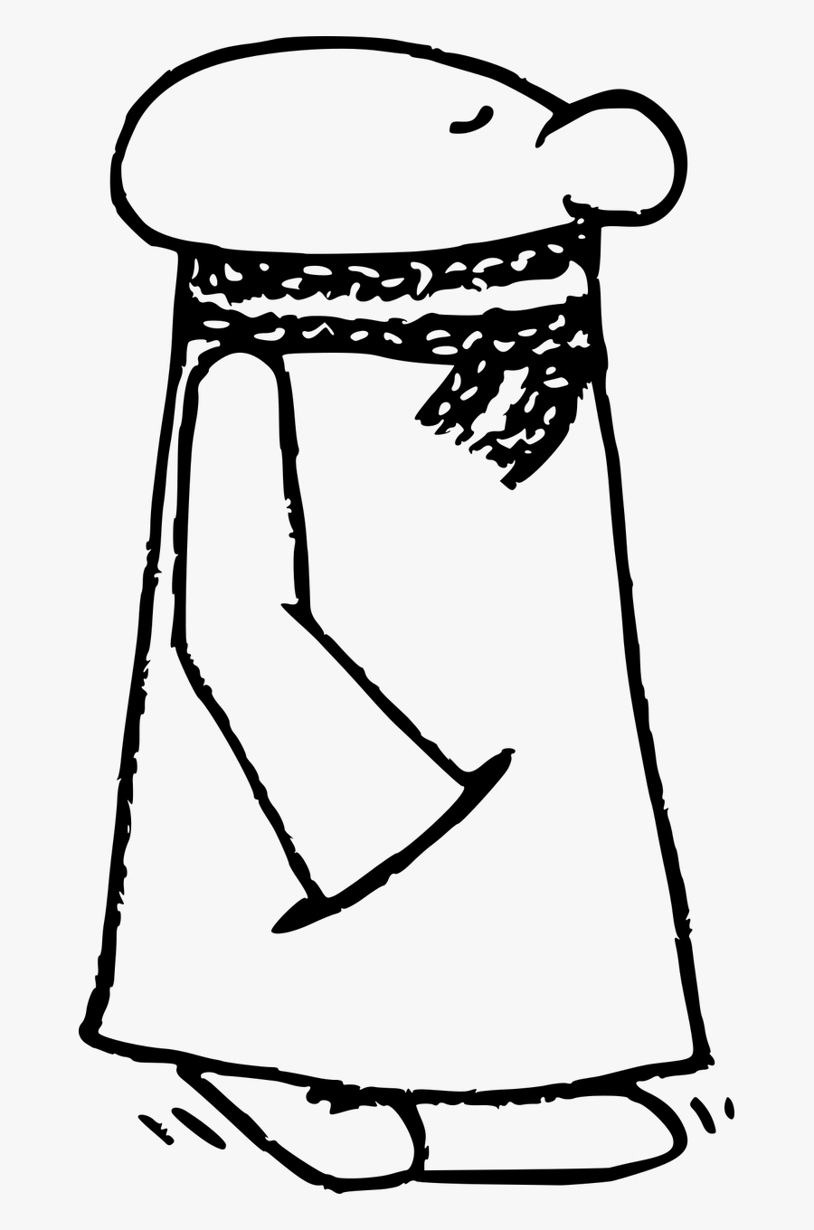 Lab Coat Woman Ruler Clipart & Clip Art Images - Comic Figur Schwarz Weiß, Transparent Clipart
