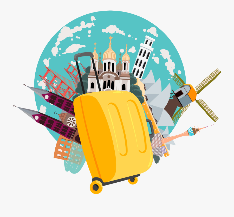 tours and travel vector