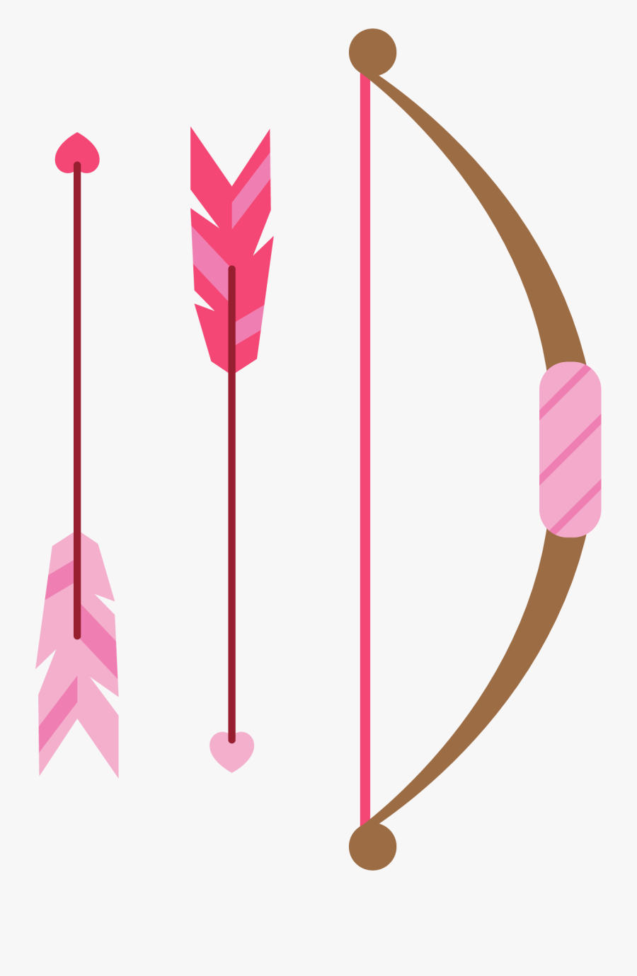 Arrow Feather Clip Art - Heart Arrow With Feathers Clipart, Transparent Clipart