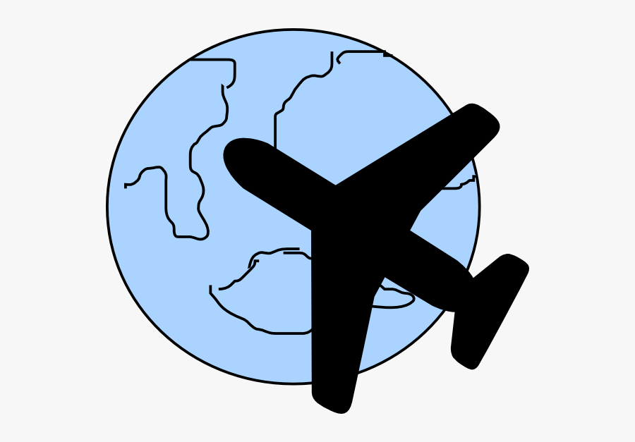 Free Airplane Travel Clipart Image - Airplane Clipart, Transparent Clipart