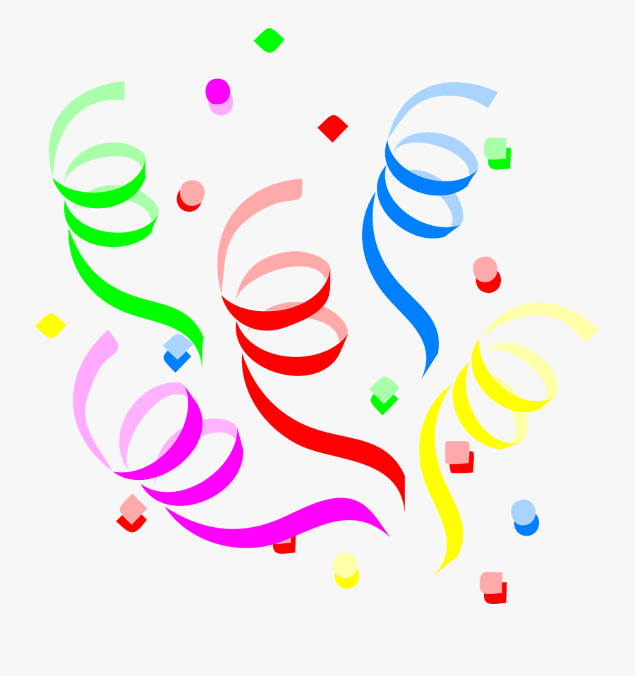 Thumb Image - Streamers Clipart, Transparent Clipart