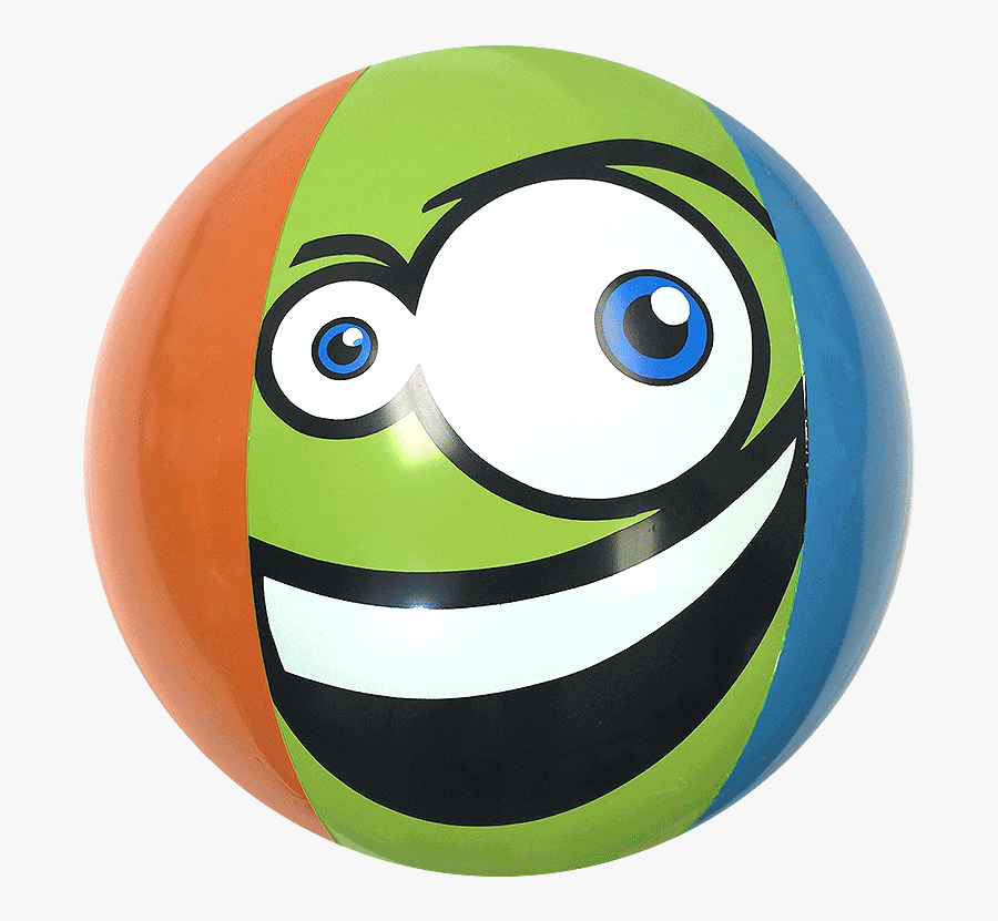Transparent Beach Ball Clipart - Monster Beach Ball, Transparent Clipart