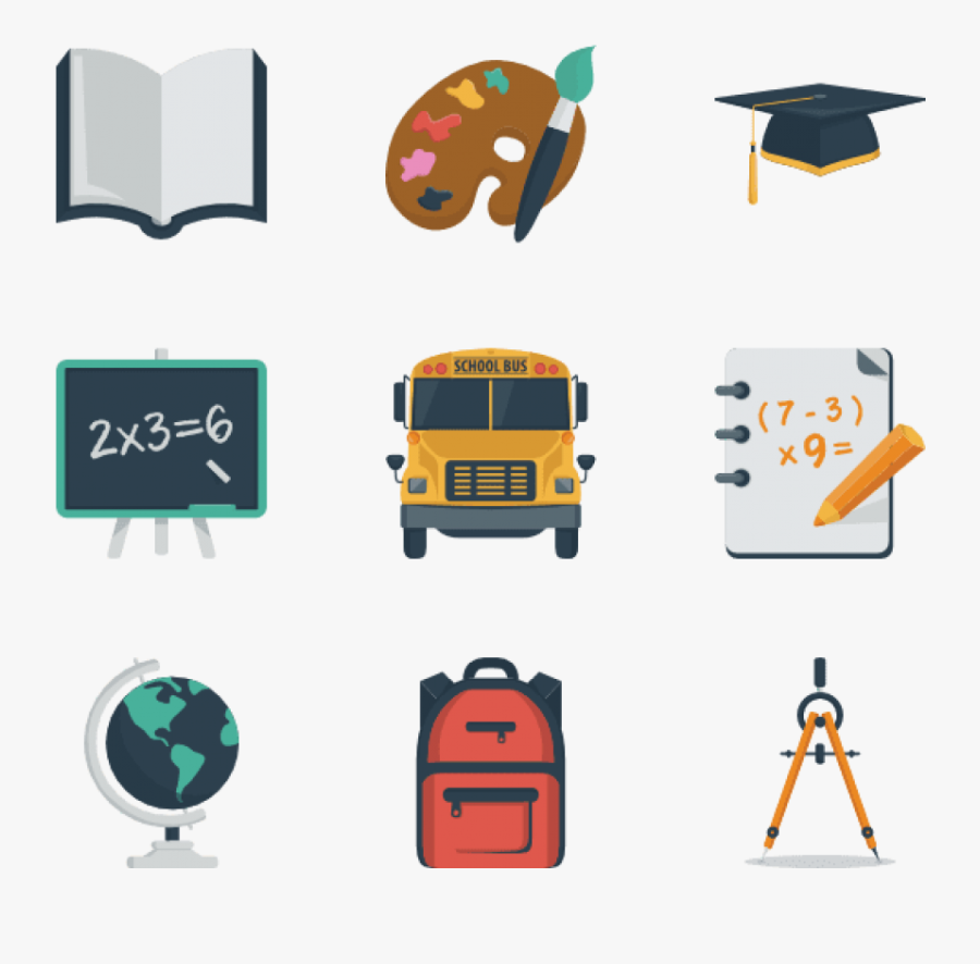 Open Book Clip Art Illustration - Books Icon Pack Png, Transparent Clipart