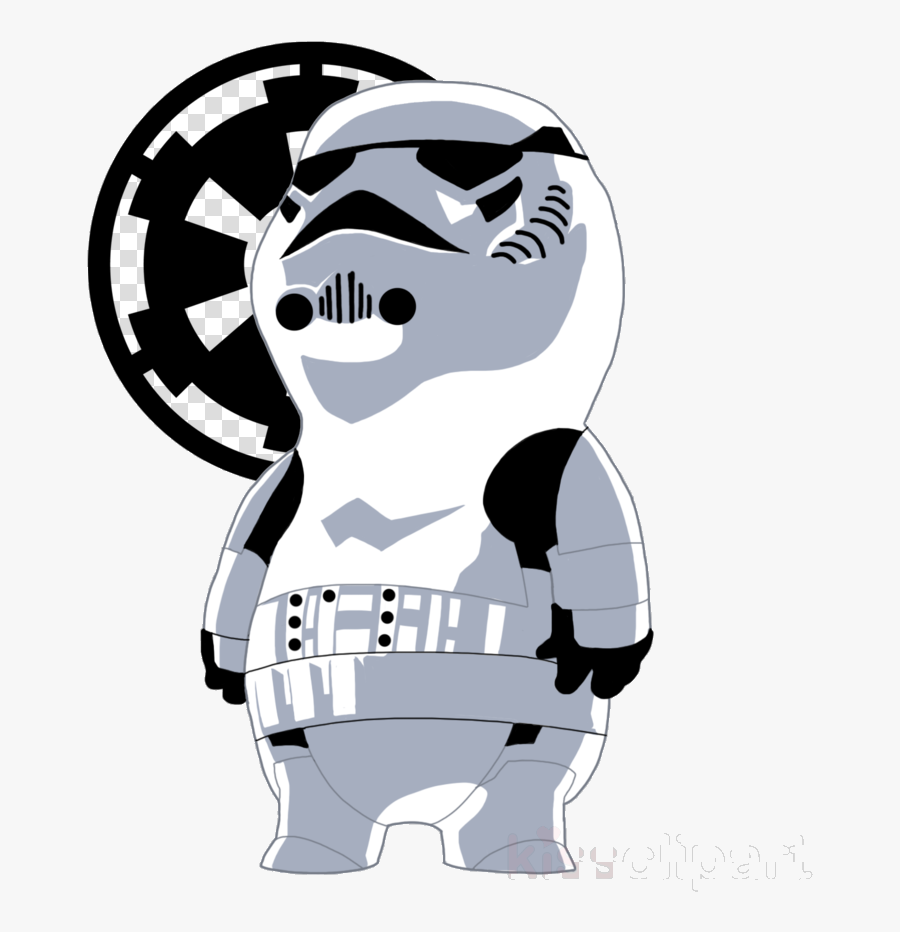 Stormtrooper White Cartoon Technology Transparent Image - Imperial Icon Star Wars, Transparent Clipart