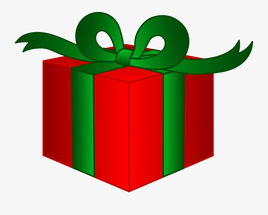 Cartoon Christmas Present, Transparent Clipart