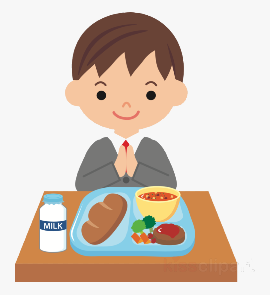 Eating Dinner Child Transparent Image Clipart Free - Boy Eating Dinner Clipart, Transparent Clipart