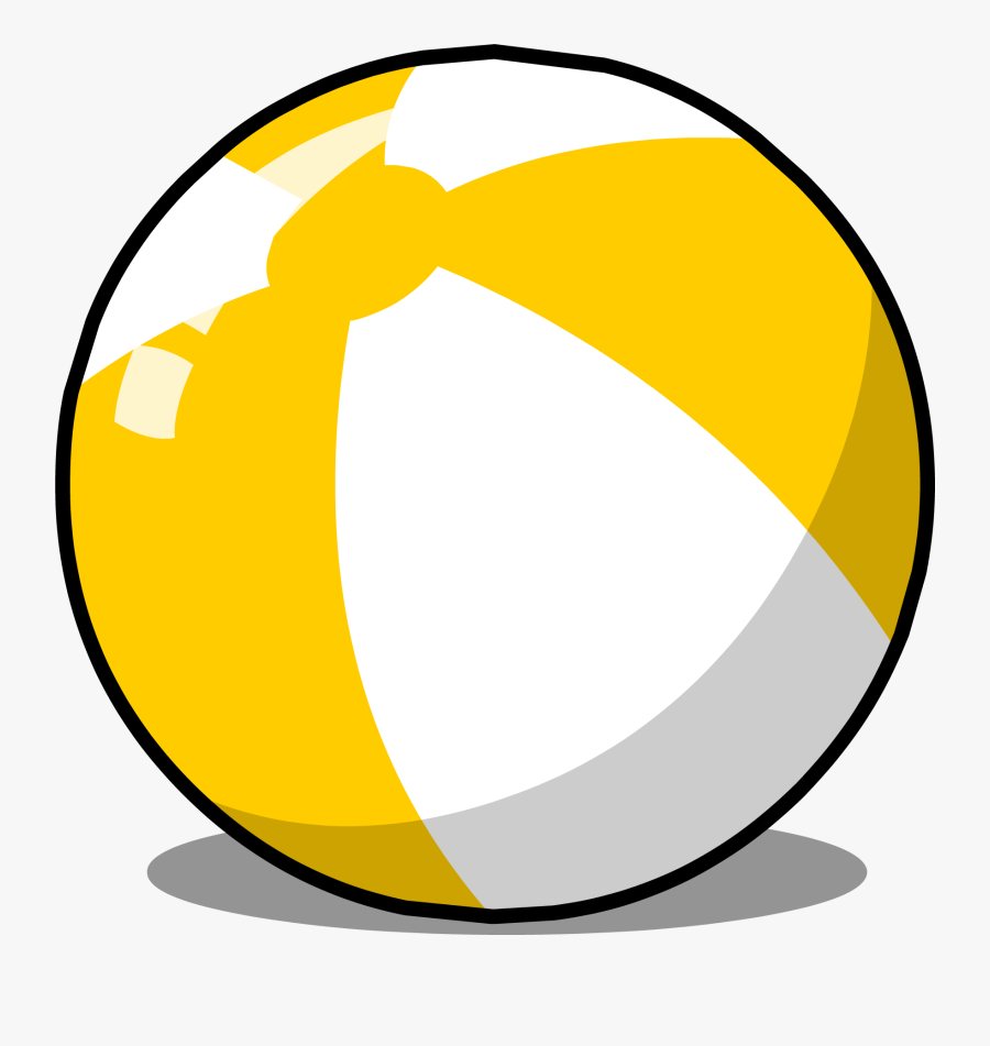 Image Beach Sprite Png - Yellow Beach Balls Png, Transparent Clipart