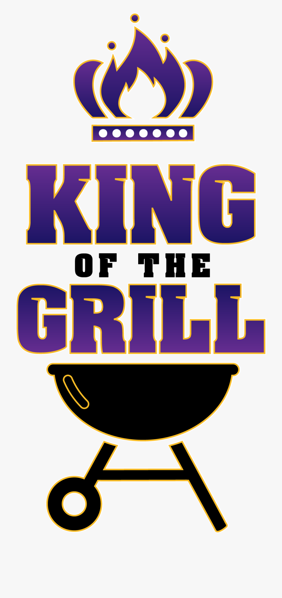 King Of The Grill Png, Transparent Clipart