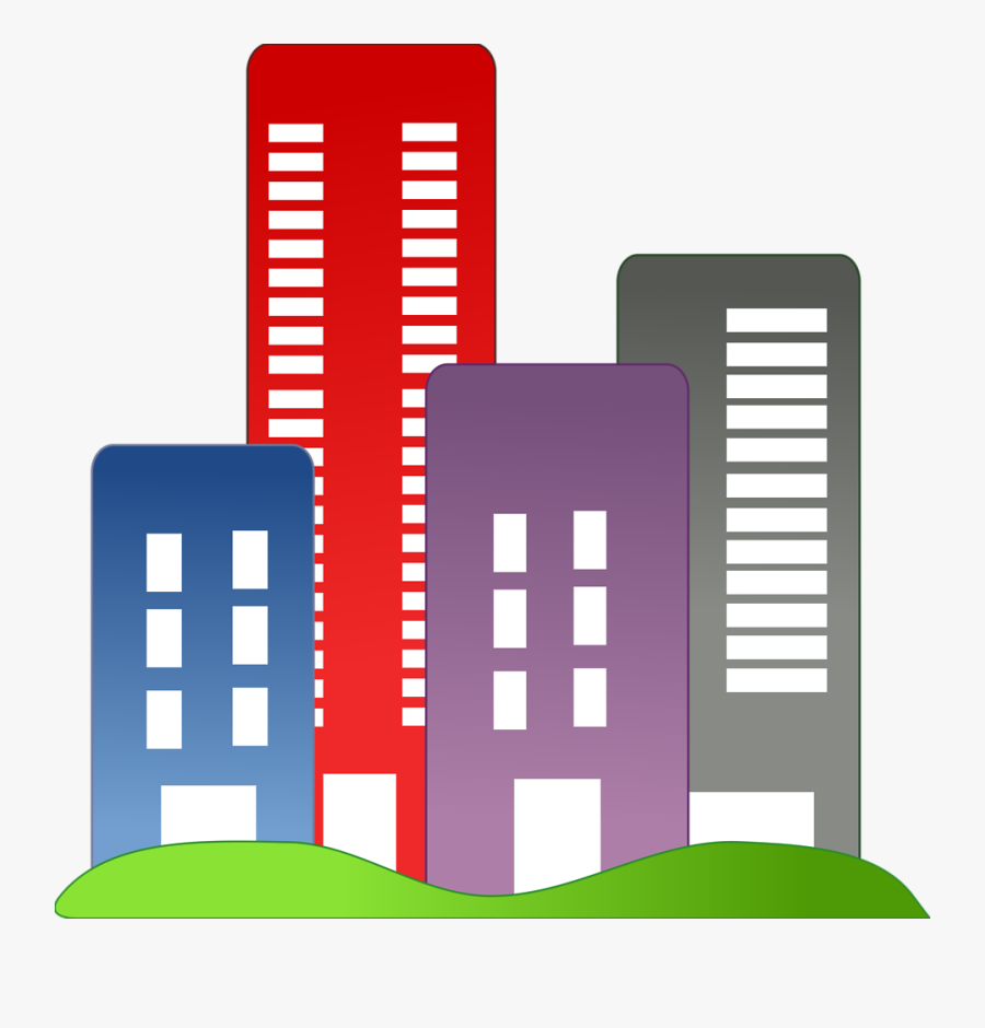 Buildings Clip Art Download - Commercial Real Estate Clip Art, Transparent Clipart