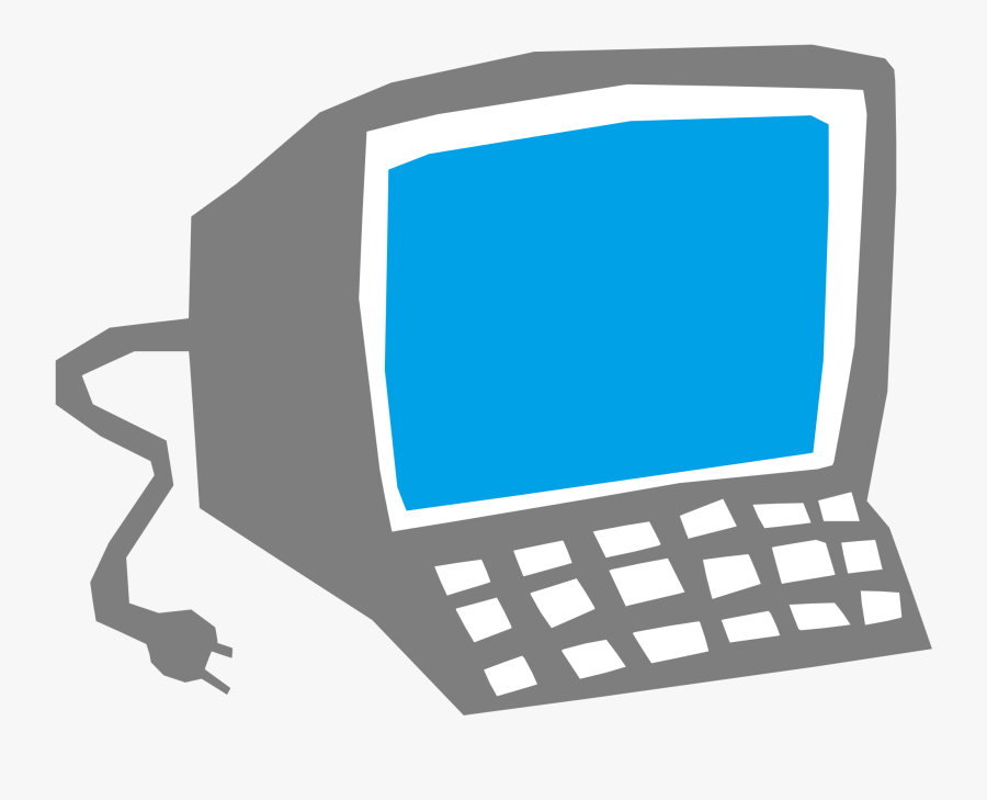 Transparent Technology Clipart Images - Computer Cartoon Transparent Background, Transparent Clipart
