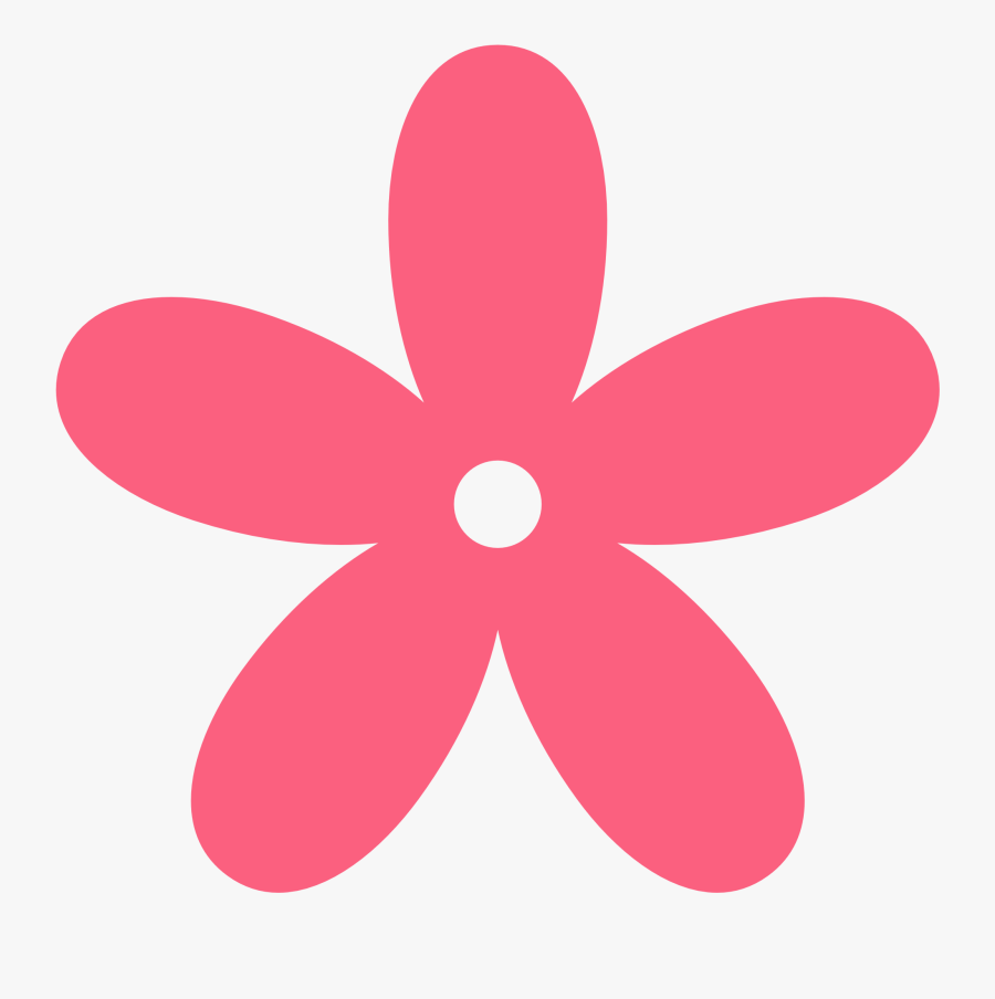 Pink Flower Clipart, Transparent Clipart