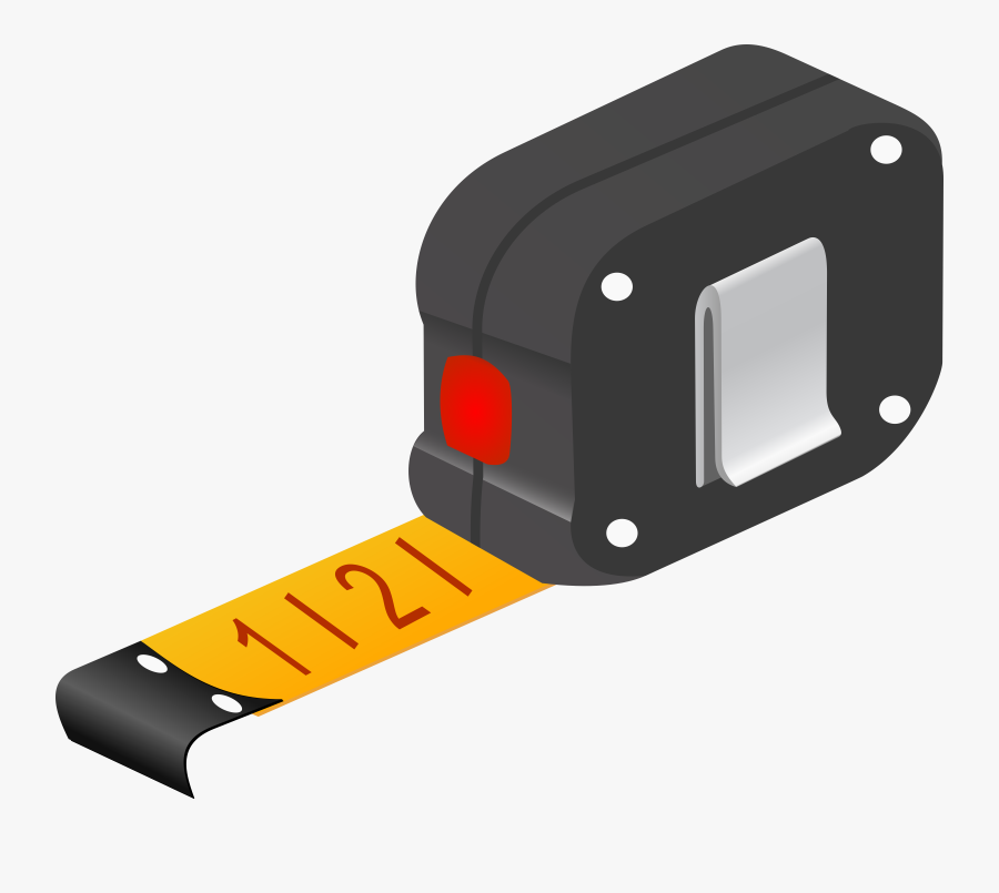 Angle,tool,hardware Accessory - Measuring Tape Clipart Transparent, Transparent Clipart