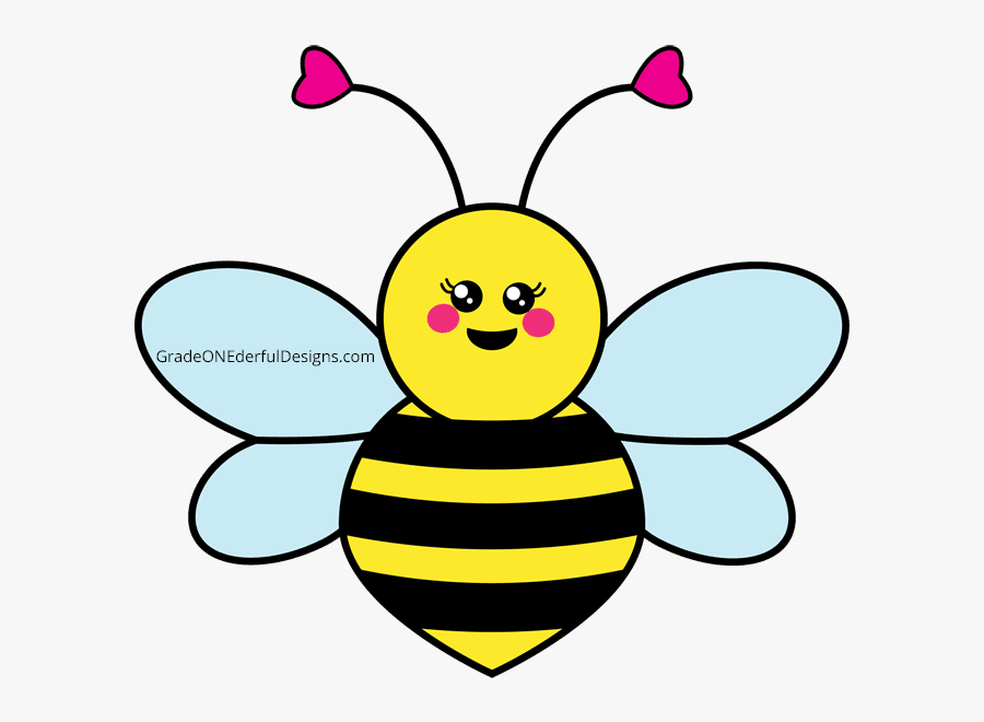 Free Bee Clip Art Come And Get It At Gradeonederfuldesigns - Honeybee, Transparent Clipart