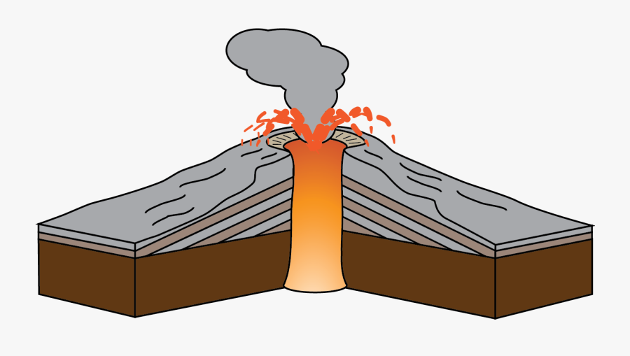 Transparent Alaska Clipart - Cinder Cone Volcano Png, Transparent Clipart