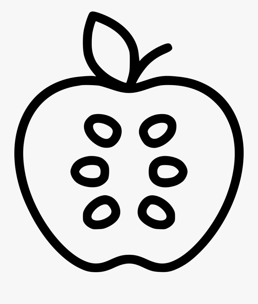 Apple Fruit Vitamin Healthy Food Diet Svg Png Icon - Clip Art, Transparent Clipart