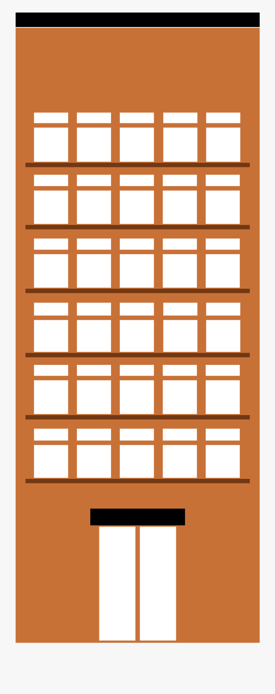 Thumb Image - Building Flat Design Png, Transparent Clipart