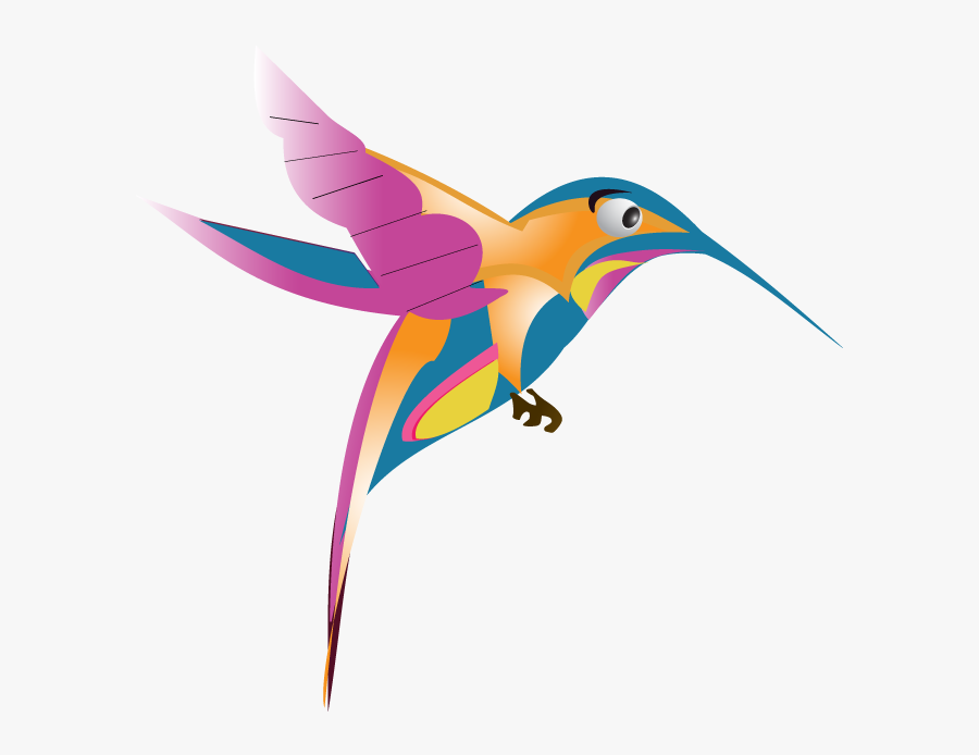 Google Hummingbird Free Image Thoughtshift - Coraciiformes, Transparent Clipart