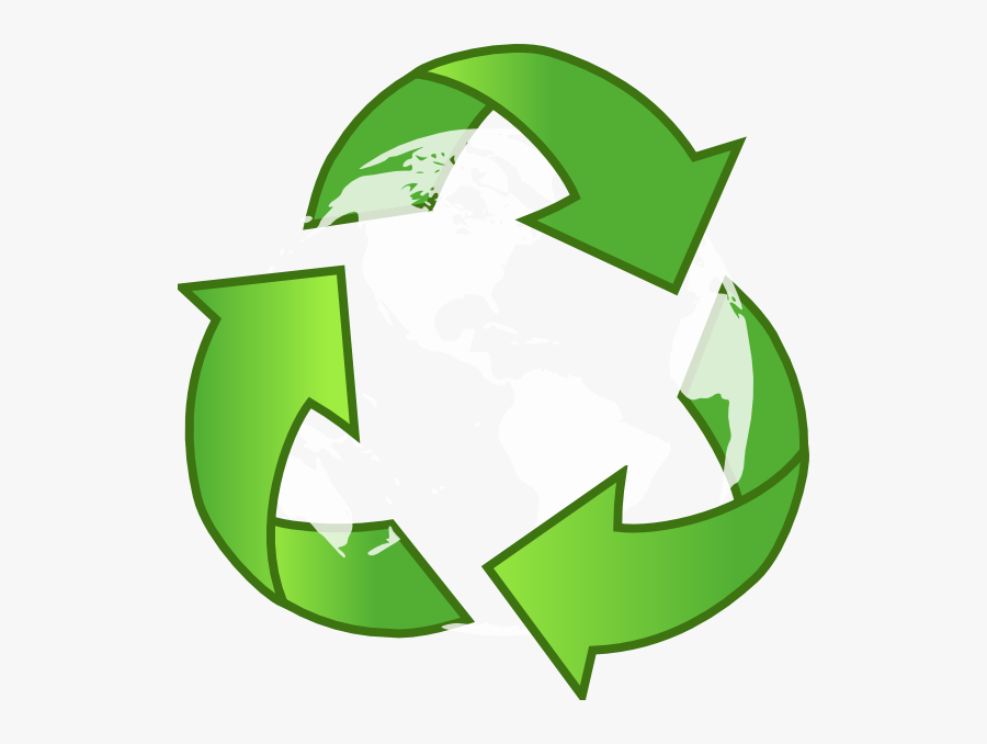 Recycle Earth Svg Clip Arts - Reduce Reuse Recycle Arrow, Transparent Clipart