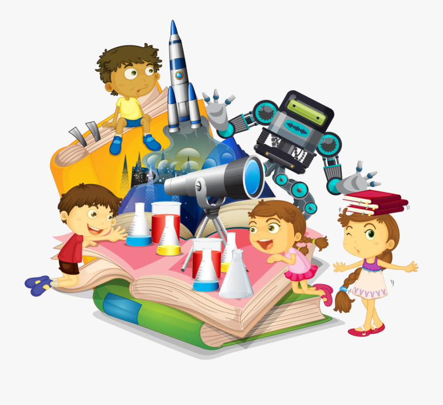 New S - Science Children, Transparent Clipart