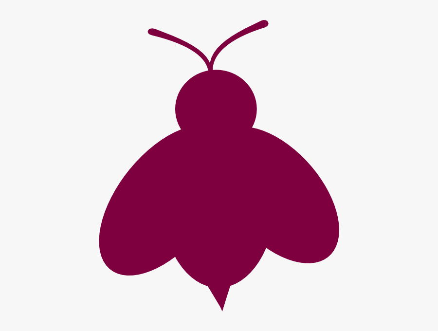 Bee Silhouette Clip Art, Transparent Clipart