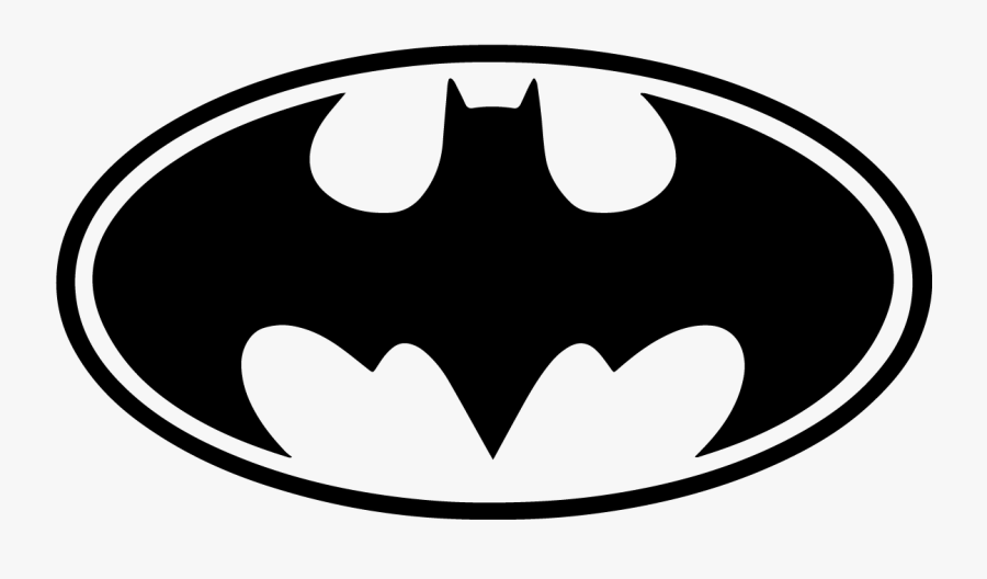 Best Free Logo White - Logo Batman, Transparent Clipart