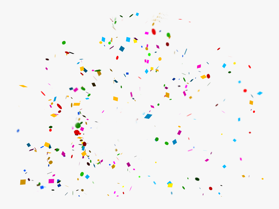 Confetti Clipart Png Transparent - Transparent Background Confetti Png, Transparent Clipart