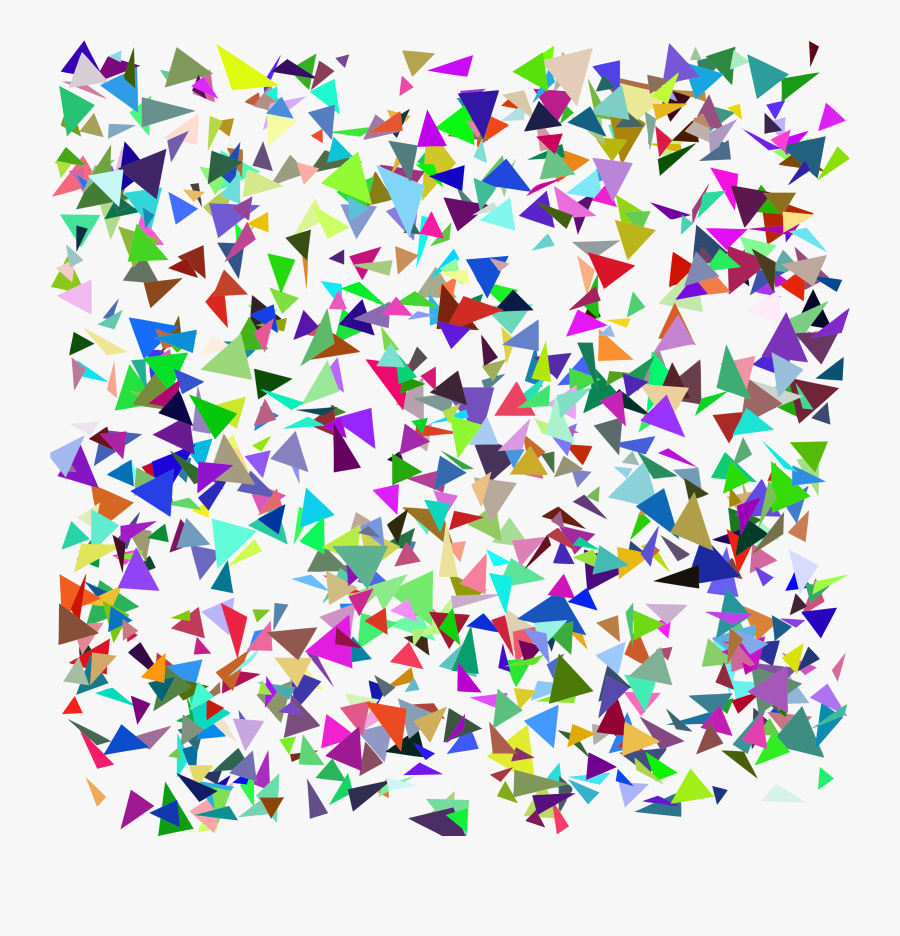 Dense Confetti Clip Arts, Transparent Clipart