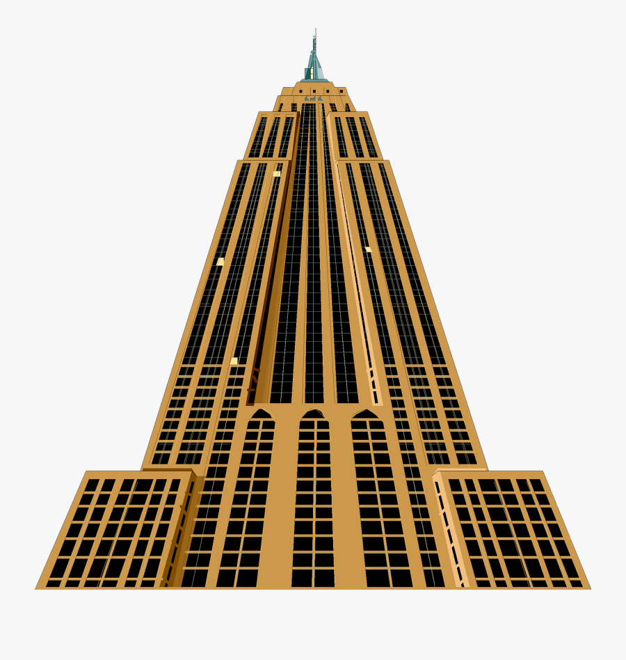 Empire State Building .png, Transparent Clipart