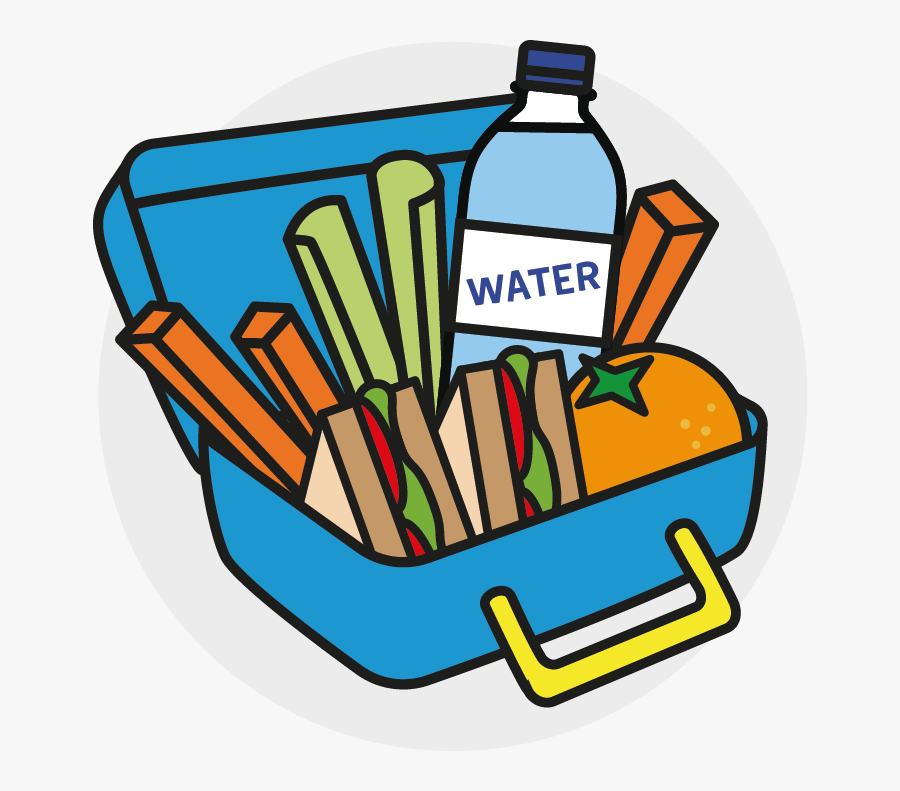 Collection Of Healthy - Cartoon Healthy Lunch Box, Transparent Clipart
