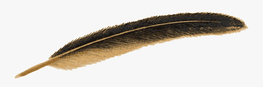 Feather Clipart Pdf - Old Quill Pen Png, Transparent Clipart