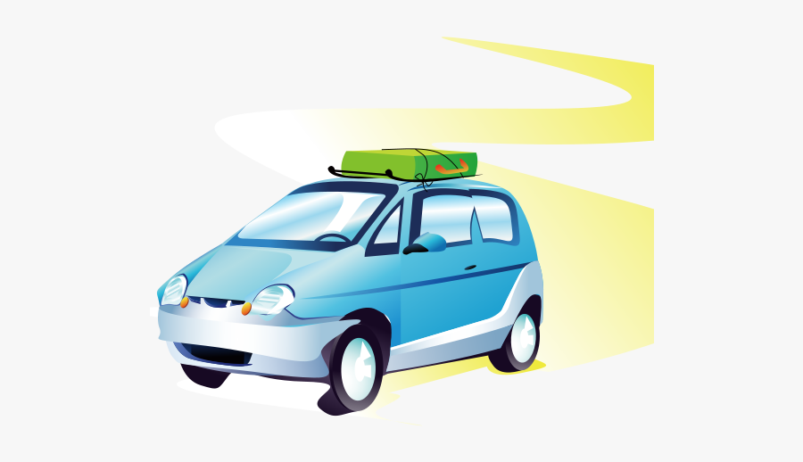 Travel Car - Travel Road Trip Clipart, Transparent Clipart