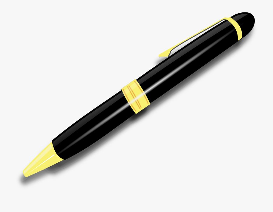 Ink With Pen Cliparts Clipart Image - Pen Clipart, Transparent Clipart