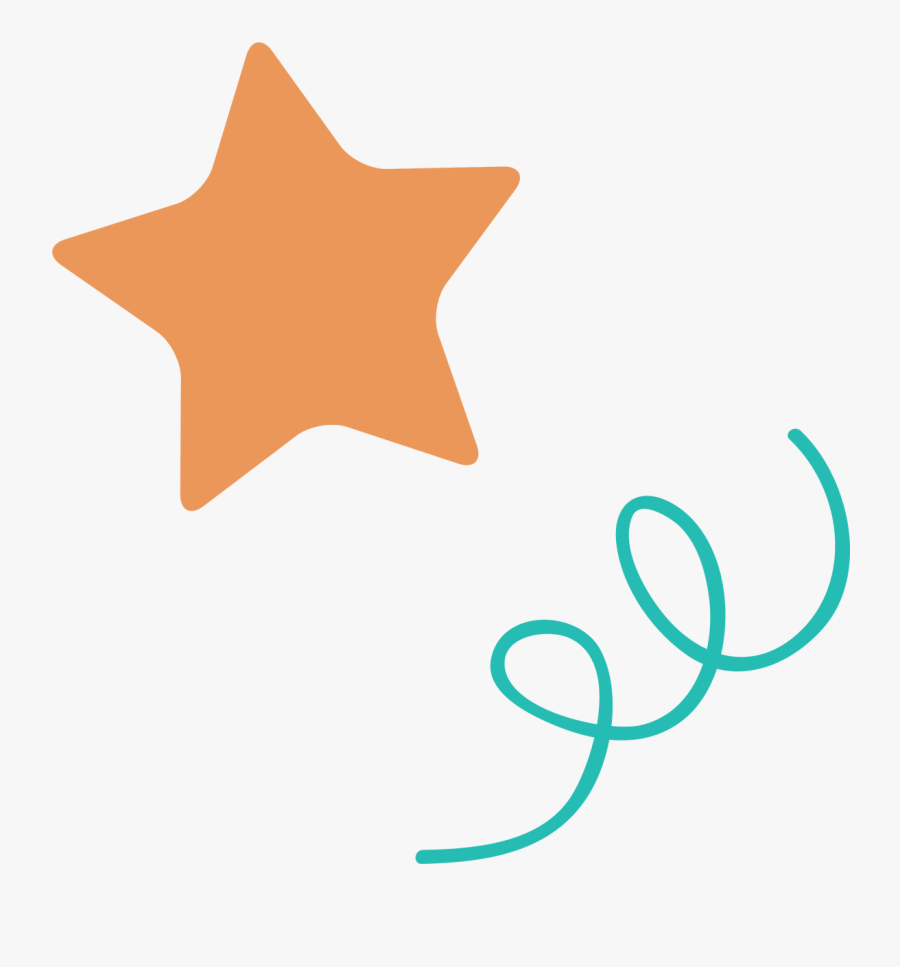 Confetti And Star Svg Cut File - 4th Of July No Background, Transparent Clipart