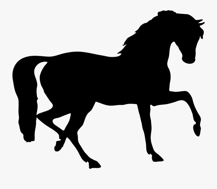 Horse Silhouette Clipart - Horse Silhouette Clip Art, Transparent Clipart