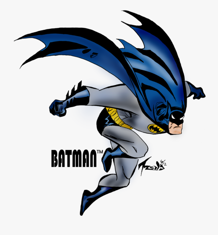 Batman Clipart Flying - Batman Flying, Transparent Clipart