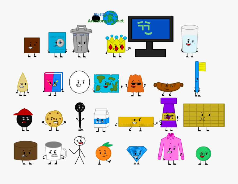 New Bodies For Battle For Awesome Planet - Battle For Awesome Planet Orange, Transparent Clipart