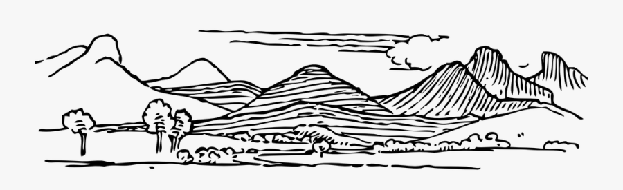 Collection Of Mountain - Mountain Range Clip Art, Transparent Clipart