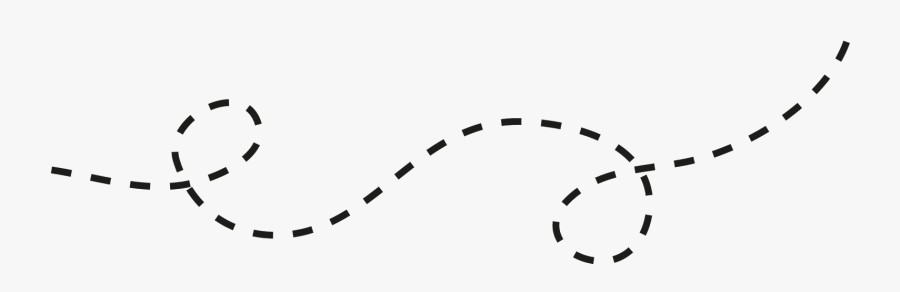 Bees Clipart Trail Pencil And In Color Bees Clipart - Transparent Background Dotted Line, Transparent Clipart