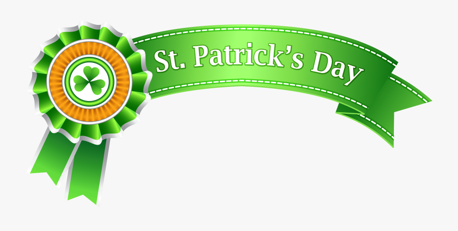 St Patricks Day Banner Transparent Png Clip Art Image - St Patricks Day Banner Clipart, Transparent Clipart