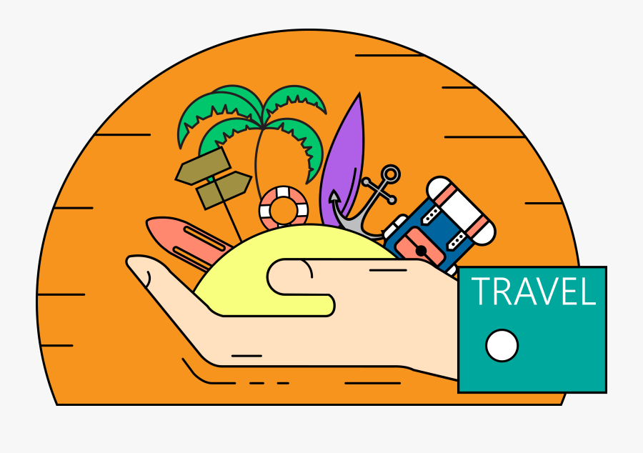 Location Clipart Travel Tourism - Tourism Artwork, Transparent Clipart